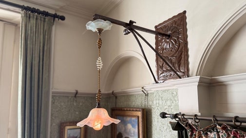 Arts and Crafts Benson Lights at Standen